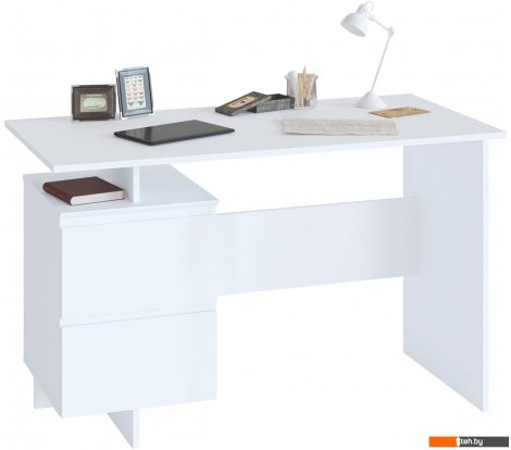 - Письменные и компьютерные столы Сокол СПм-19 (белый) - СПм-19 (белый)
