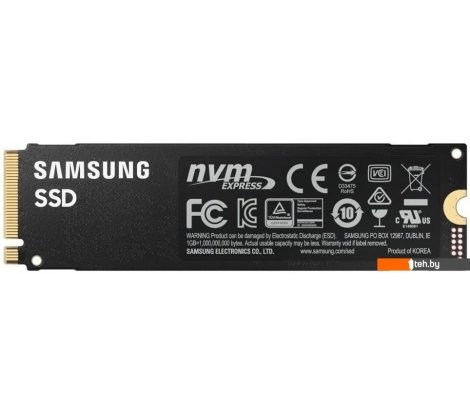  - SSD Samsung 980 Pro 1TB MZ-V8P1T0BW - 980 Pro 1TB MZ-V8P1T0BW