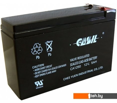  - Аккумуляторы для ИБП Casil CA1250 (5 А·ч) - CA1250 (5 А·ч)