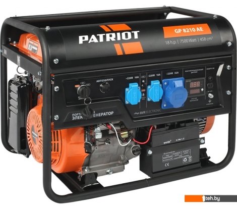  - Генераторы Patriot GP 8210AE - GP 8210AE