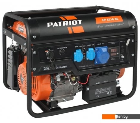  - Генераторы Patriot GP 8210AE - GP 8210AE