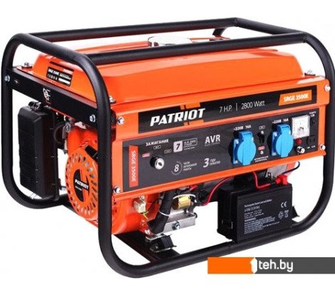  - Генераторы Patriot Max Power SRGE 3500E - Max Power SRGE 3500E