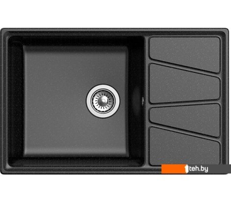  - Кухонные мойки GranFest GF-V-780L (черный) - GF-V-780L (черный)