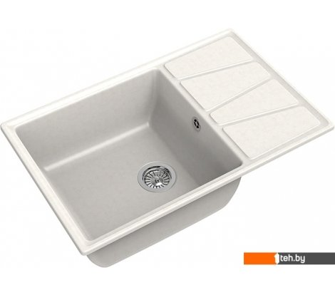  - Кухонные мойки GranFest GF-V-780L (белый) - GF-V-780L (белый)