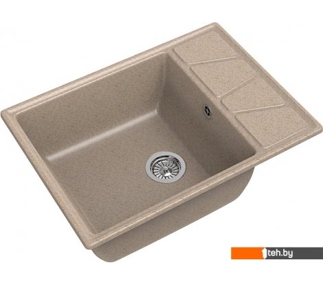 - Кухонные мойки GranFest GF-V-680L (песочный) - GF-V-680L (песочный)