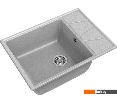 - Кухонные мойки GranFest GF-V-680L (серый) - GF-V-680L (серый)