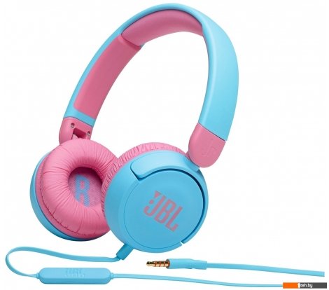  - Наушники и гарнитуры JBL JR310 (голубой/розовый) - JR310 (голубой/розовый)