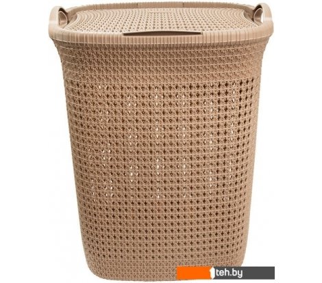 - Ящики, корзины, органайзеры Эльфпласт Paola 55 л (бежевый) - Paola 55 л (бежевый)