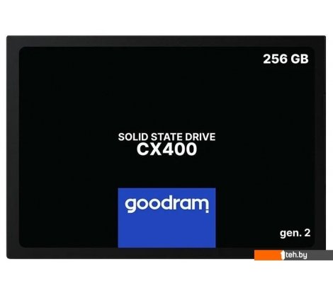  - SSD GOODRAM CX400 gen.2 256GB SSDPR-CX400-256-G2 - CX400 gen.2 256GB SSDPR-CX400-256-G2