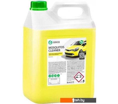  - Автохимия и автокосметика для кузова Grass Очиститель от насекомых Mosquitos Cleaner 5кг 118101 - Очиститель от насекомых Mosquitos Cleaner 5кг 118101