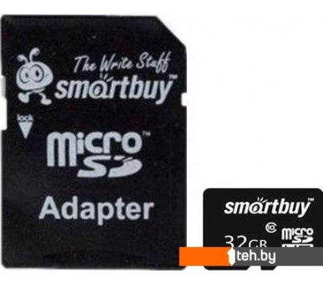  - Карты памяти Smart Buy microSDHC Class 10 32GB (SB32GBSDCL10-01) - microSDHC Class 10 32GB (SB32GBSDCL10-01)