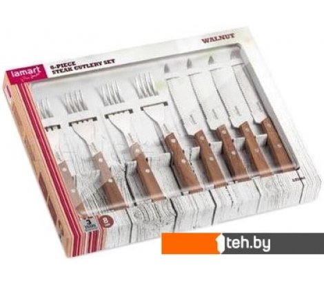  - Столовые приборы Lamart Walnut LT2062 - Walnut LT2062