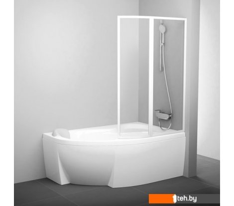  - Душевые кабины Ravak Rosa VSK2 140 (белый/rain) правая - Rosa VSK2 140 (белый/rain) правая