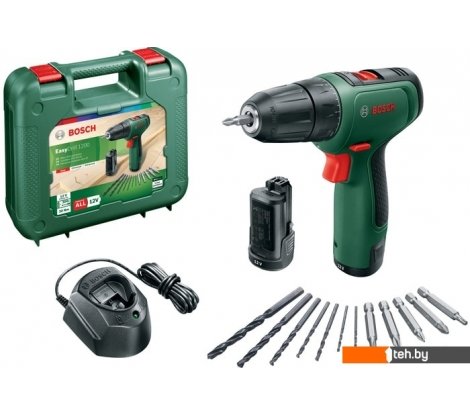  - Шуруповерты, гайковерты, электроотвертки Bosch EasyDrill 1200 06039D3007 (с 2-мя АКБ, кейс) - EasyDrill 1200 06039D3007 (с 2-мя АКБ, кейс)