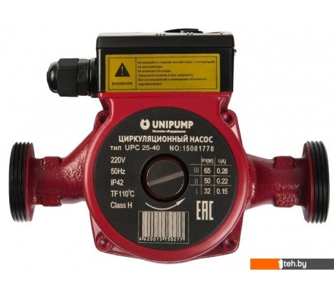  - Насосы Unipump UPC 25-40 130 - UPC 25-40 130