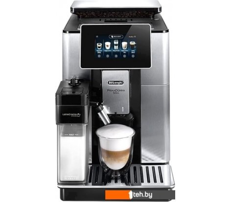  - Кофеварки и кофемашины DeLonghi PrimaDonna Soul ECAM 610.75.MB - PrimaDonna Soul ECAM 610.75.MB