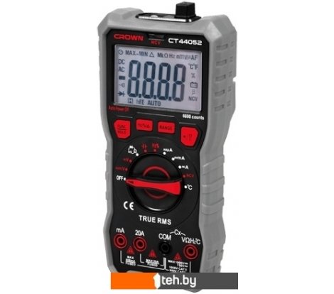  - Мультиметры, токовые клещи, индикаторные отвертки CROWN CT44052 - CT44052
