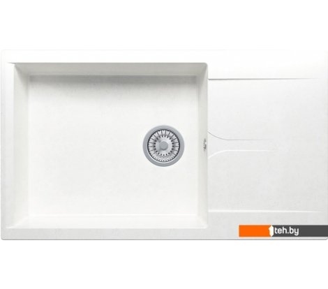  - Кухонные мойки Polygran Gals-862 (белый хлопок 36) - Gals-862 (белый хлопок 36)