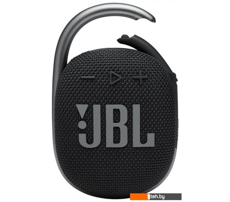  - Беспроводные и портативные колонки JBL Clip 4 (черный) - Clip 4 (черный)