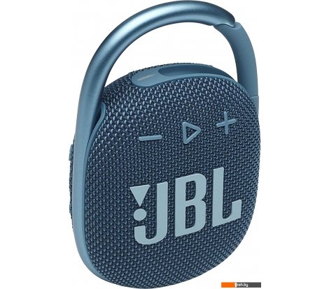  - Беспроводные и портативные колонки JBL Clip 4 (синий) - Clip 4 (синий)