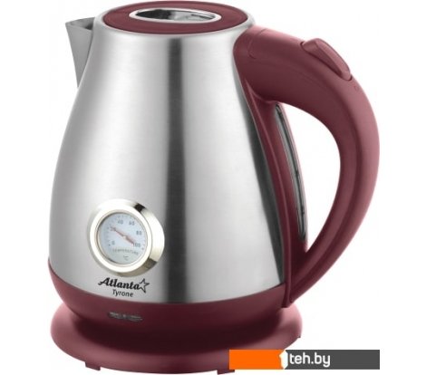  - Чайники и термопоты Atlanta ATH-2438 (бордовый) - ATH-2438 (бордовый)