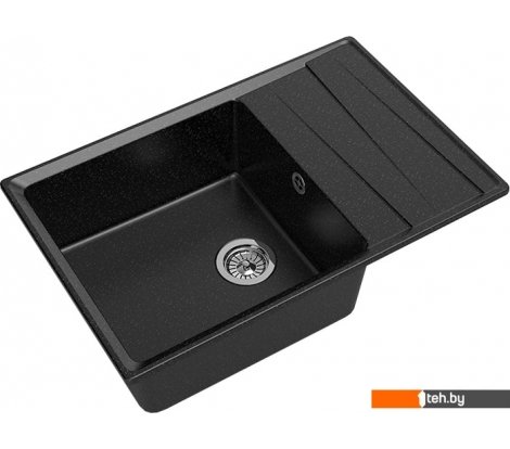  - Кухонные мойки GranFest GF-LV-760L (черный) - GF-LV-760L (черный)
