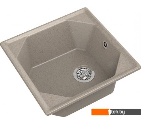 - Кухонные мойки GranFest GF-U-500 (песочный) - GF-U-500 (песочный)