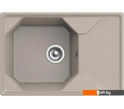  - Кухонные мойки GranFest GF-U-740L (песочный) - GF-U-740L (песочный)