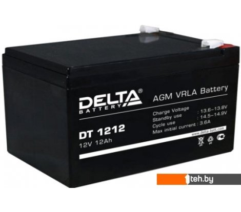 - Аккумуляторы для ИБП Delta DT 1212 (12В/12 А·ч) - DT 1212 (12В/12 А·ч)