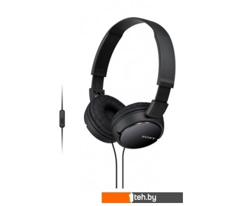  - Наушники и гарнитуры Sony MDR-ZX110AP (черный) - MDR-ZX110AP (черный)