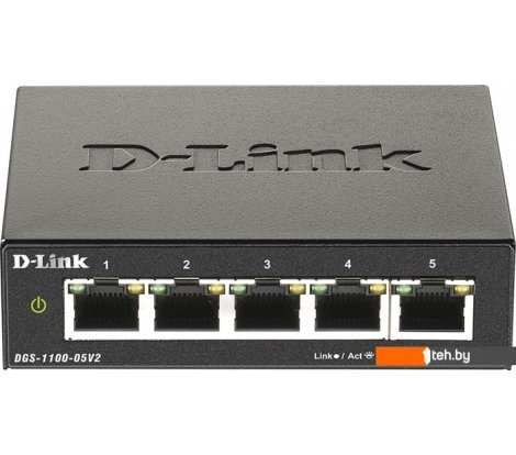  - Коммутаторы D-Link DGS-1100-05V2/A1A - DGS-1100-05V2/A1A