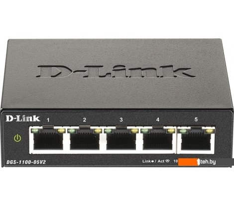  - Коммутаторы D-Link DGS-1100-05V2/A1A - DGS-1100-05V2/A1A