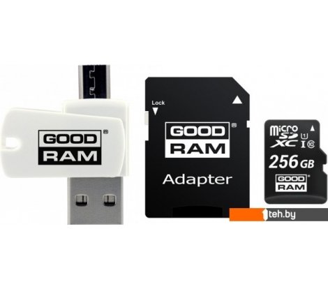  - Карты памяти GOODRAM ALL in ONE microSDXC M1AA-2560R12 256GB - ALL in ONE microSDXC M1AA-2560R12 256GB