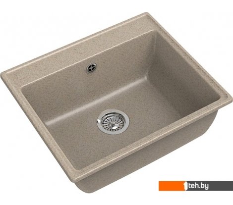 - Кухонные мойки GranFest GF-V-580 (песочный) - GF-V-580 (песочный)