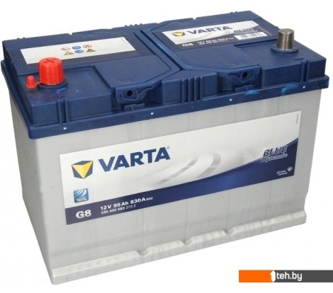  - Автомобильные аккумуляторы Varta Blue Dynamic G8 595 405 083 (95 А/ч) - Blue Dynamic G8 595 405 083 (95 А/ч)