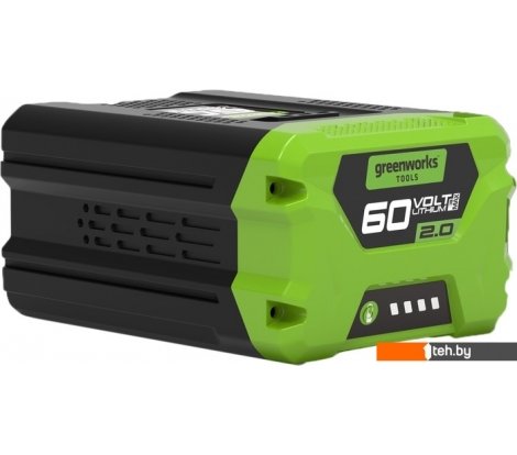 - Аккумуляторы и зарядные устройства для инструмента Greenworks G60B2 (60В/2 Ah) - G60B2 (60В/2 Ah)