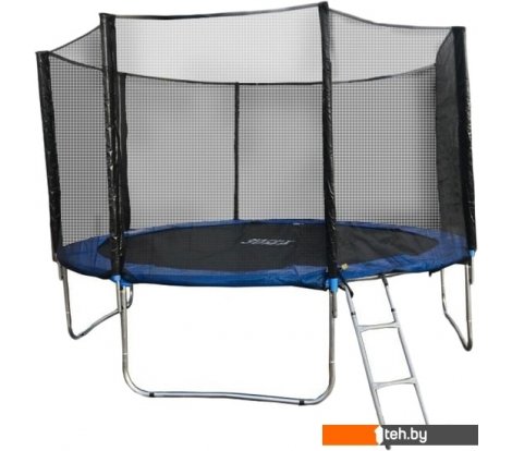 - Батуты Happy Jump 12ft Pro 374 см с внешней сеткой и лестницей - 12ft Pro 374 см с внешней сеткой и лестницей