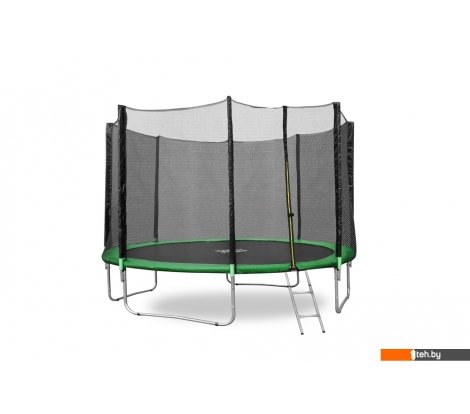  - Батуты Happy Jump 12ft Pro 374 см с внешней сеткой и лестницей - 12ft Pro 374 см с внешней сеткой и лестницей