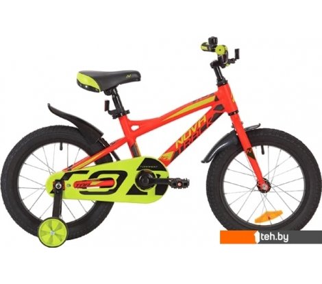  - Детские велосипеды Novatrack Tornado 16 (красный/желтый, 2019) - Tornado 16 (красный/желтый, 2019)