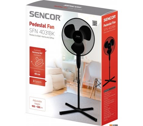  - Вентиляторы Sencor SFN 4031BK - SFN 4031BK