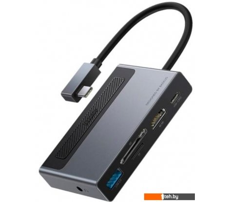  - USB-хабы и док-станции Baseus Magic Multifunctional Type-C Hub CAHUB-DA0G - Magic Multifunctional Type-C Hub CAHUB-DA0G