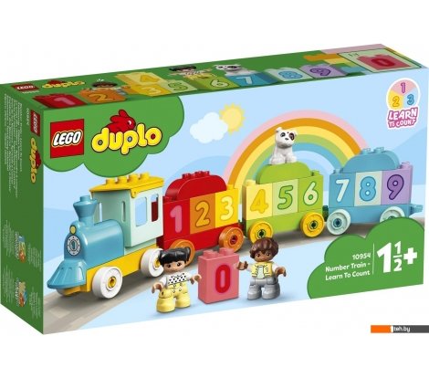  - Конструкторы LEGO Duplo 10954 Поезд с цифрами — учимся считать - Duplo 10954 Поезд с цифрами — учимся считать