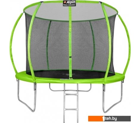 - Батуты Alpin Sky 12ft - 374 см с защитной сеткой и лестницей - Sky 12ft - 374 см с защитной сеткой и лестницей
