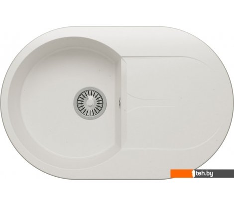  - Кухонные мойки Polygran Atol-760 (белый хлопок 36) - Atol-760 (белый хлопок 36)