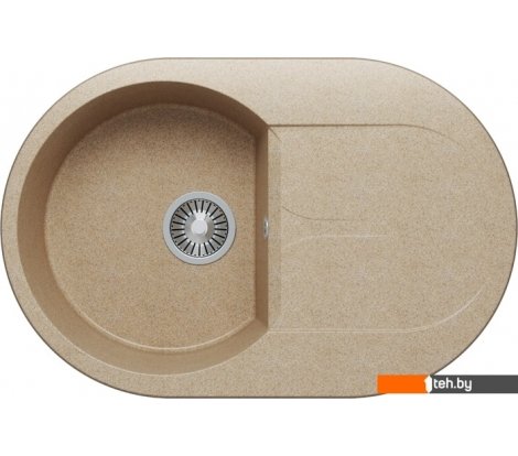  - Кухонные мойки Polygran Atol-760 (песочный 302) - Atol-760 (песочный 302)