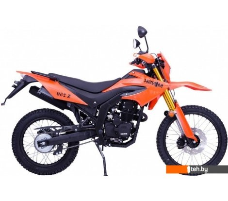  - Мотоциклы M1NSK X 250 (оранжевый) - X 250 (оранжевый)