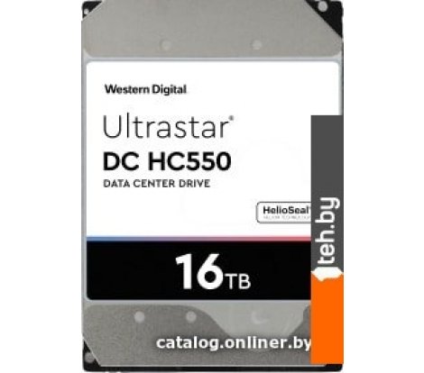  - Жесткие диски WD Ultrastar DC HC550 16TB WUH721816ALE6L4 - Ultrastar DC HC550 16TB WUH721816ALE6L4