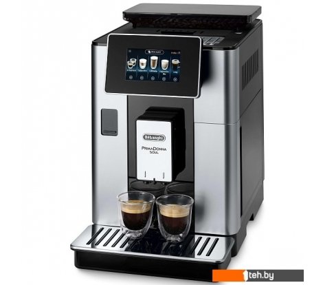  - Кофеварки и кофемашины DeLonghi PrimaDonna Soul ECAM610.55.SB - PrimaDonna Soul ECAM610.55.SB