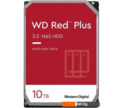  - Жесткие диски WD Red Plus 10TB WD101EFBX - Red Plus 10TB WD101EFBX