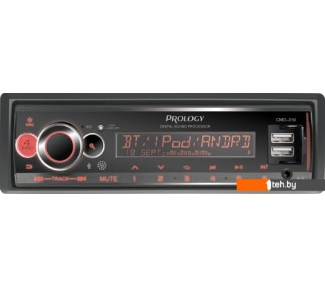 - Автомагнитолы Prology CMD-310 - CMD-310